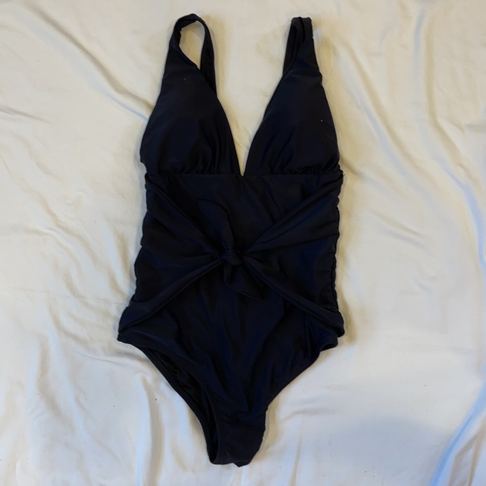 Shoshanna Swimwear Black One-Piece Bathing Suit